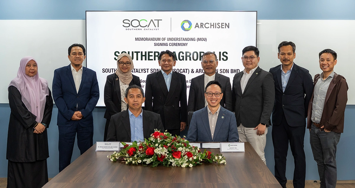 Southern Catalyst Sdn Bhd and Archisen Sdn Bhd Sign Memorandum of Understanding (MoU)